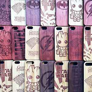 Деревянные чехлы Casewood